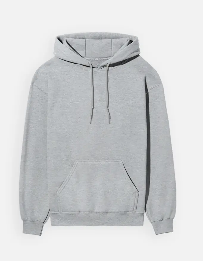 Classic Wolf Hoodie (Grey)